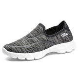 【2 pieces Free Shipping】Casual Breathable Cotton Elastic Soft Flat Sneakers
