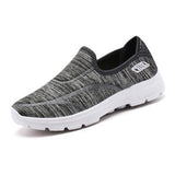 【2 pieces Free Shipping】Casual Breathable Cotton Elastic Soft Flat Sneakers