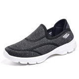 【2 pieces Free Shipping】Casual Breathable Cotton Elastic Soft Flat Sneakers