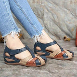 Comfy Arch Support Retro Round Toe Sandals&BUY 2 FREE SHIPPING
