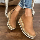 đ„ăPurchase 2 pairs for free shippingăđ„Women's Low-cut Round Open-toe Wedges Boots
