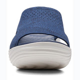 【2 pairs of free shipping】Knitted wedge sports corrective sandals( Free Transit🔥🔥)