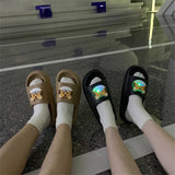 Luminous slippers-EVA Mute Thick Slippers
