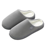 Thermal Cotton-Padded Slippers With Soft Outsole