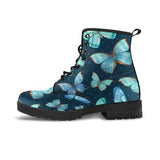 Fashion Printed Lace-Up Martin Boots