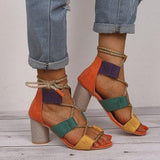 Madrid Lace Up Sandals