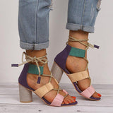 Madrid Lace Up Sandals