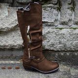Women's Vintage Stylish Casual Mid Calf Boots