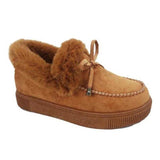 Fashion Casual Bow Fur Short Boots