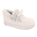Fashion Casual Bow Fur Short Boots