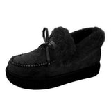 Fashion Casual Bow Fur Short Boots