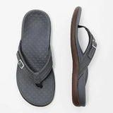 Comfy Soft Thong Sandals With Buckle Detail