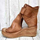 Women's Toe Peep Wedge Sandals Fish Mouth Solid Color Sandals