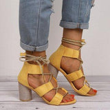 Madrid Lace Up Sandals