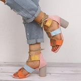 Madrid Lace Up Sandals