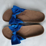 Women's Casual Bowknot Flat Slippers