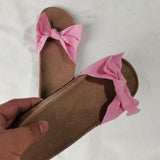 Women's Casual Bowknot Flat Slippers