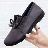 Women's Bowknot Closed Toe Round Toe Flat Heel Flats