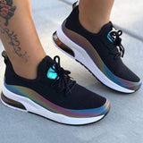 Women's Breathable Knitted Mesh Air-Cushion Casual Sneakers