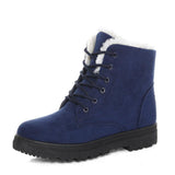 Women's Velvet Warm Snow High-top Boots
