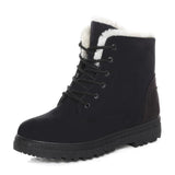 Women's Velvet Warm Snow High-top Boots