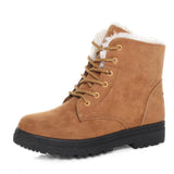 Women's Velvet Warm Snow High-top Boots