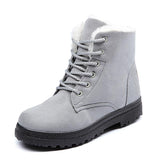 Women's Velvet Warm Snow High-top Boots