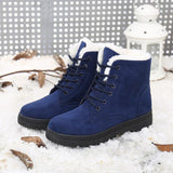 Women's Velvet Warm Snow High-top Boots