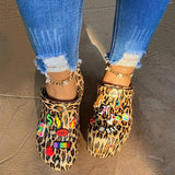 Women's Chic Slip-on Wedge Mule Clogs