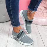 Women's Mesh Colorful Knitted Sneakers