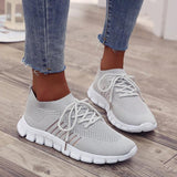 Women's Hollow-out Flats Cloth Flat Heel Sneakers