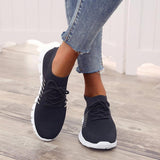 Women's Hollow-out Flats Cloth Flat Heel Sneakers