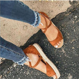 Buckle Wedge Dress Sandal