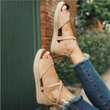 Buckle Wedge Dress Sandal