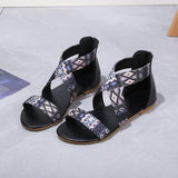 Beach Flat Shoes With Bohemian Ethnic Style