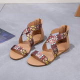 Beach Flat Shoes With Bohemian Ethnic Style