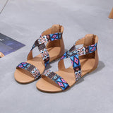 Beach Flat Shoes With Bohemian Ethnic Style