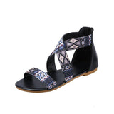 Beach Flat Shoes With Bohemian Ethnic Style