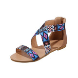Beach Flat Shoes With Bohemian Ethnic Style