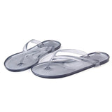 Summer Flat Crystal Jelly Beach Sandal Slippers