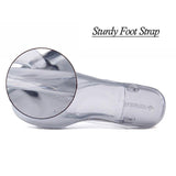 Summer Flat Crystal Jelly Beach Sandal Slippers