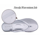 Summer Flat Crystal Jelly Beach Sandal Slippers