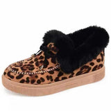 Fashion Casual Bow Fur Short Boots