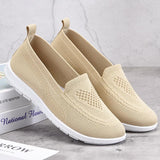 Casual Knitted Non-slip Mesh Flats
