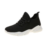 Casual Cotton Lace-up Sport Sneakers