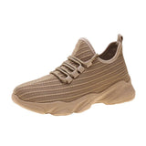 Casual Cotton Lace-up Sport Sneakers