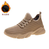 Casual Cotton Lace-up Sport Sneakers