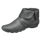 Women's Comfy Side-Zipper Ankle Martin Boots
