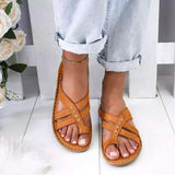 Women's Comfy Hollow Out Flip Flops Sandals