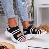 Women's Mesh Peep Toe Casual Sports Sandals